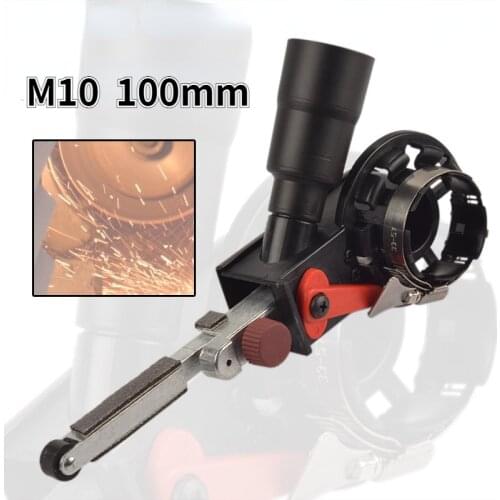 DIY Sander Machine Sanding Belt Adapter Head Convert With Sanding Belts For 4" Electric Angle Grinder Mayitr Woodworking