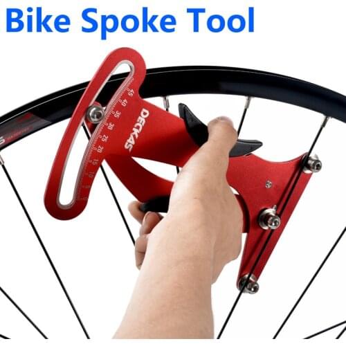 Deckas Bike Spoke Tool Indicator Attrezi Meter Tensiometer reflector Tension Builders Bicycle Wheel repair Tool Parts