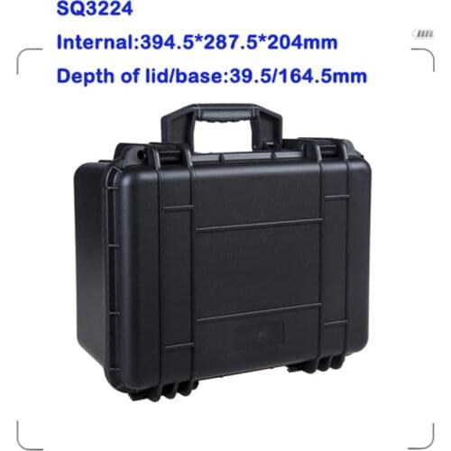IP67 rating plastic transport case,hard carrying case for tools