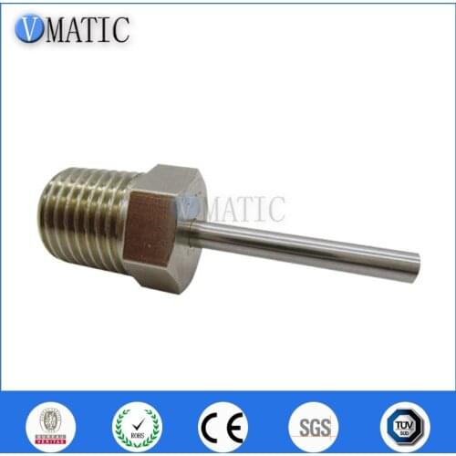 High Quality Glue Liquid Stainless Steel Needle M4 Luer Lock Thread Fitting Blunt Needle Tube Length 50mm
