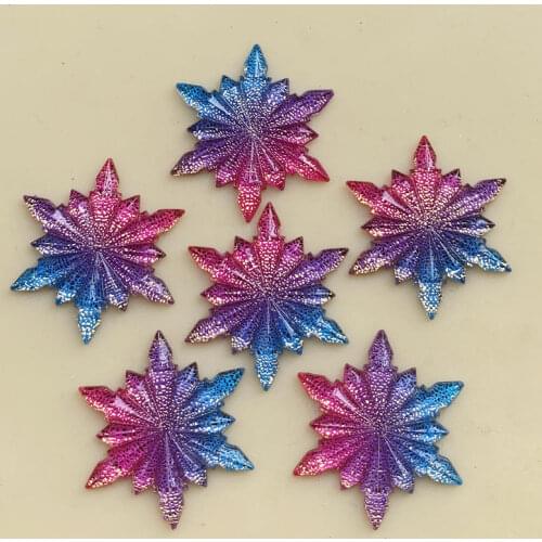 32mm 10pcs Acrylic rhinestone Flat back Decoration Charm Craft no hole DIY Wedding decorations -B4210