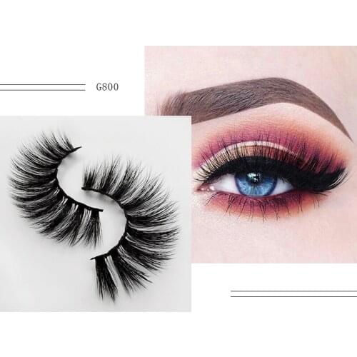 5 pairs natural false eyelashes fake lashes long makeup 3d mink lashes faux eye lashes extension cilio mink eyelashes for beauty