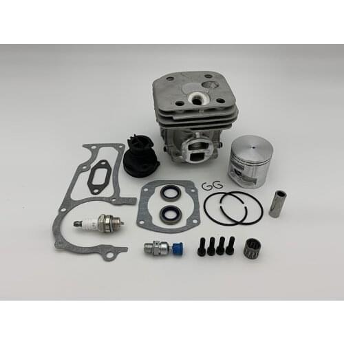 50MM NIKASIL CYLINDER PISTON SPARK PLUG Intake Manifold Boot OIL SEAL SET FIT FOR HUSQVARNA 365XT 372XT X-TORQ CHAINSAW PARTS