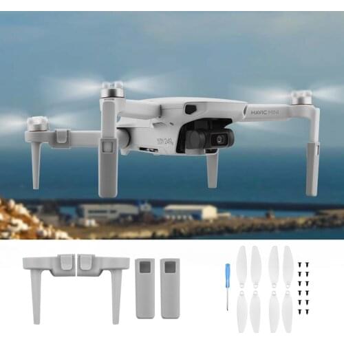 For DJI Mavic Mini 2 Quick Release Landing Gear Support Leg Height Extender Stand Mount Protector for Mavic Mini Drone Accessory