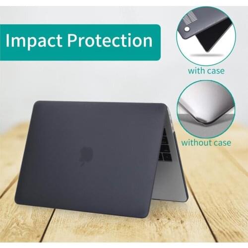 Laptop Case For Apple MacBook Air 13 A1466 A1369 For macbook New Air13 A1932 Pro 13 15 inch with Touch Bar 2016-2019 Case A2159