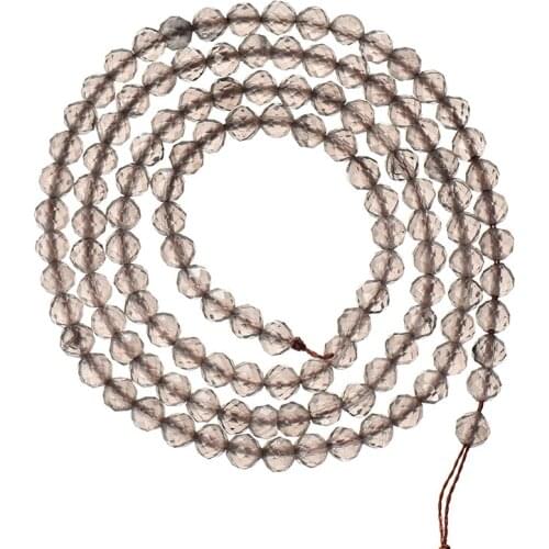 Gemstone Cutting Stone Beads 3-2mm Size For Light Gray Ice Obsidian Stone Loose Beads 15inch Making DIY Bracelets Neckalce H551