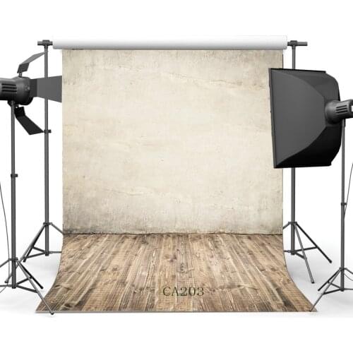Photography Backdrops Solid Blurry Wreathered Stripe Wood Floor Toddlers Portraits Background