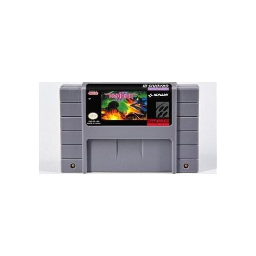 Gradius III - Action Game Card US Version English Language