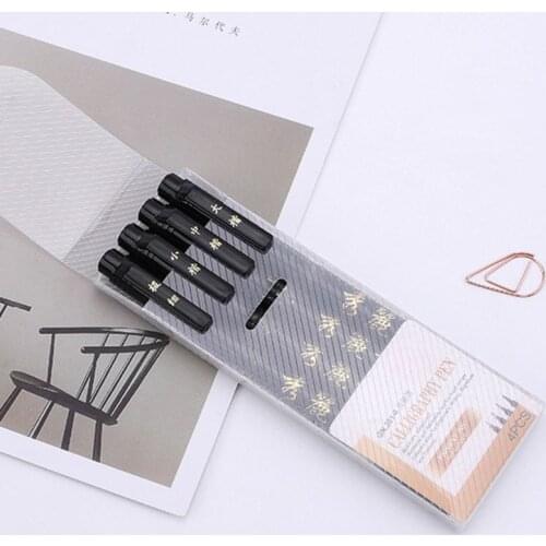 1/4/6/9pcs Chinese Japanese Calligraphy Brush Pen Markers Art Writing Painting Office School Supplies