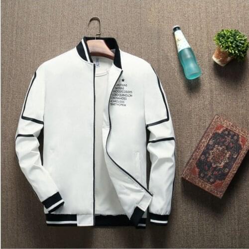2021 New Spring Bomber Jacket Male Casual Streetwear Outwear Clothes