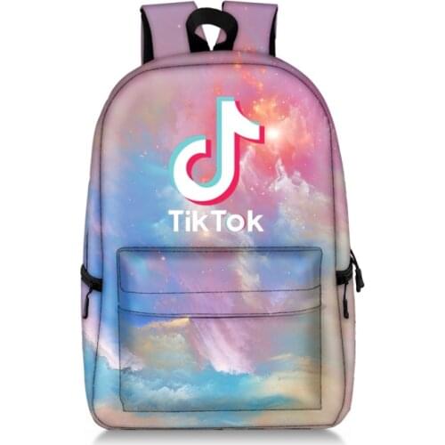 New TIK TOK Backpack Bookbag Teens Back to School Bags Gifts For Boys Girls Tik Tok Birthday Bags
