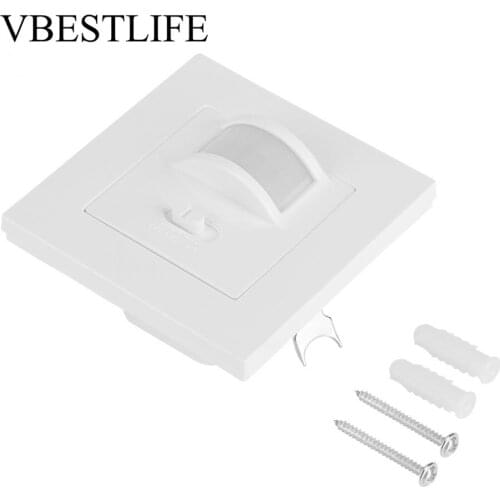 New Light Bulb Switch Infrared PIR Motion Sensor Switch AC 110V-240V Recessed Wall Lamp Light Bulb Switch