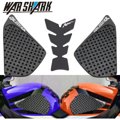 Motorcycle Protector Anti Slip Tank Pad Sticker Gas Knee Grip Traction Side 3M Decals For Honda CBR1000RR CBR 1000RR 2004-2007