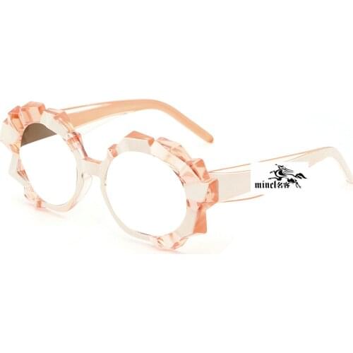 Round Reading Glasses Women Blue Light Fashion Computer Spring Hinge Readers Women, Anti Glare/UV Ray Lens UV400 NX