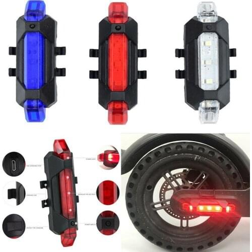 For Xiaomi Mijia M365 Led Electric Scooter Led Strip Flashlight Bar Lamp Night Warning Cycling Scooter M365 Led Safety Light