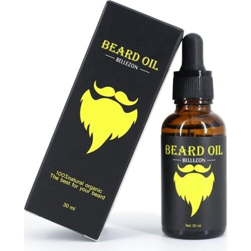 30ml Man Beard Moisturizing Oil Soften Hair Growth Nourishing for Men Beard Care Supply Anti Hair Loss Dropshipping