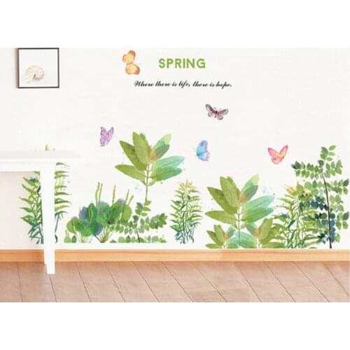 YRHCD Flowers Wall Stickers