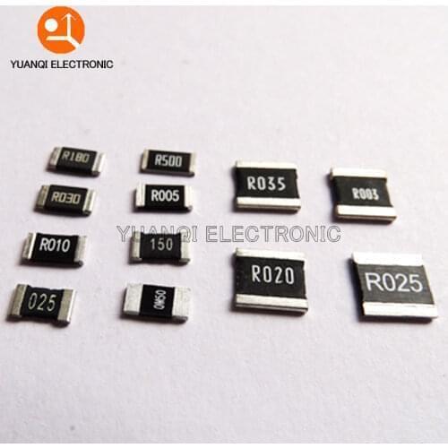 10PCS 2728 4W 1% 0.004 0.006 0.007 0.008 0.01 0.015 0.02 0.04 0.08 0.1 0.22 0.33 OHM Metal Foil Low Ohmic Low TCR Chip Resistor