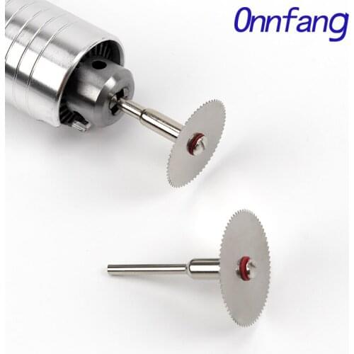 5/6Pcs Stainless Steel Rotary Drill Saw Blades Mini Wood Saw Disc Wheel Cutting Blades For Dremel Fordom Drills Rotary Tools