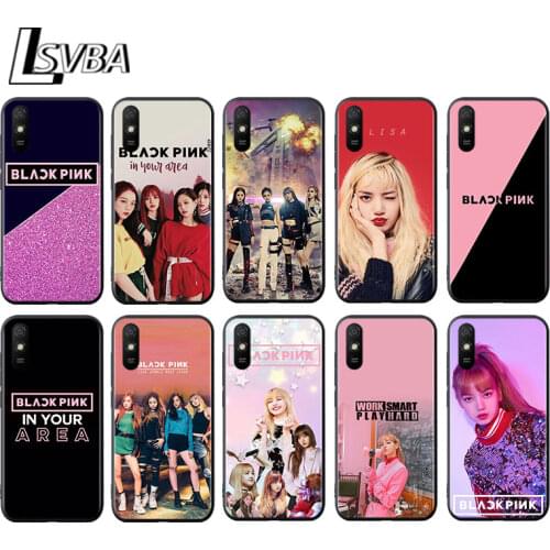 BlakPinks Lisa for Xiaomi Redmi 10X Pro 5G 9A 9I 9T 9 GO K40 K30 K20 Ultra 8 7 6 5 4X Pro Soft Black Phone Case