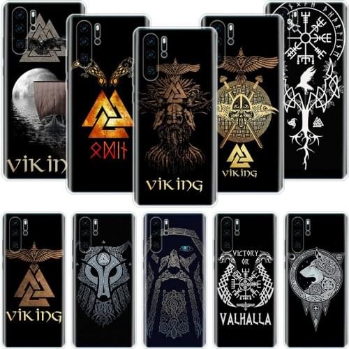 Viking Vegvisir Odin Nordic Phone Case For Huawei Honor 10 9 20 9X 8A 8X 8S 7A 7X Lite Pro 10i 20i Y5 Y6 Y7 Y9 2019 Cover Coque