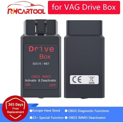 For VAG Drive Box OBD2 For AUDI IMMO Deactivator Activator Drive Box for EDC15/ME7 for Diesel/Petrol Engines Car Diagnostic Tool
