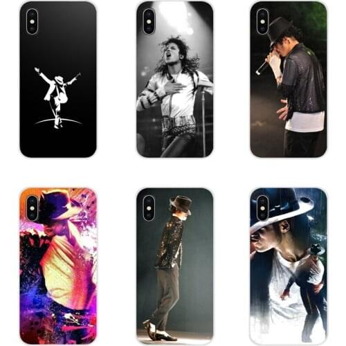 For Xiaomi Redmi 4A S2 Note 3 3S 4 4X 5 Plus 6 7 6A Pro Pocophone F1 Michael Jackson Dancing King Accessories Phone Shell Covers