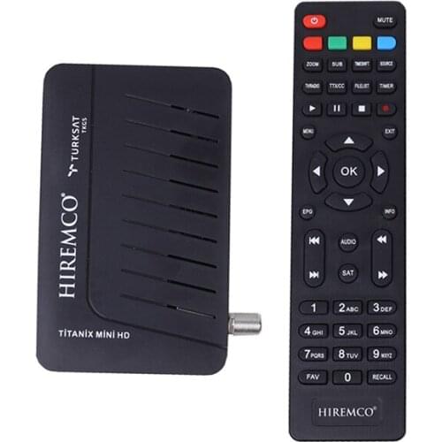 HIREMCO TITANİX FULL HD MINI SATELLITE RECEIVER DISPLAY EYED TKGSLİ YOUTUBE
