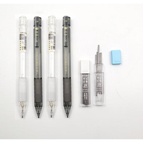 Drafting Mechanical Pencil Graffiti Automatic pencils Send 2 Box Square Refill For Student Sketch Drawing School Stationery