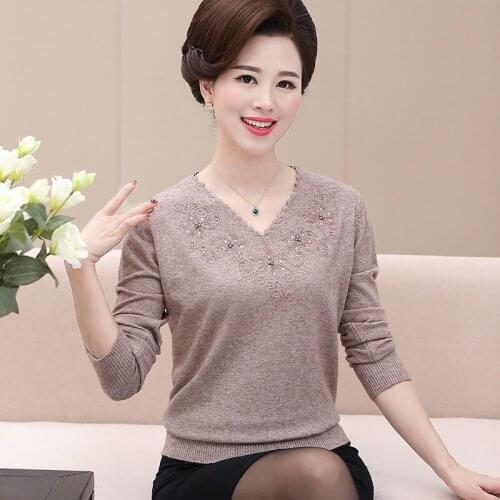 New Arrivals 2019 Autumn Winter Long-sleeved Clothes Pullover Bottoming Knitting Garment Fashionable Sweater Casual Tops PL11