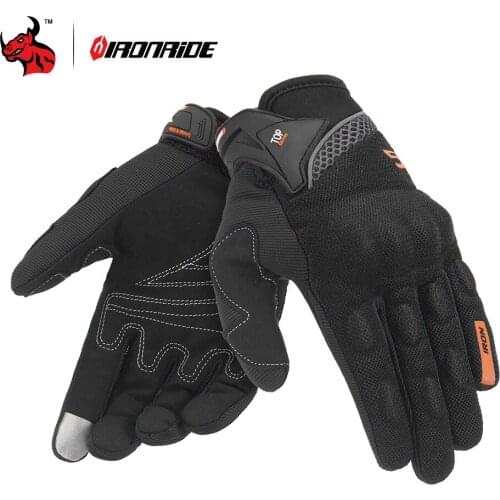 IRONRIDE Motorcycle Gloves Men Racing Gant Moto Motorbike Motocross Riding Gloves Motorcycle Breathable Summer Riding Guantes