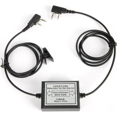 RPT-2K Walkie Talkie Two Wav Relay Box For Kenwood Baofeng Wouxun Puxing Handheld Two Way Radio Repeater With K Port
