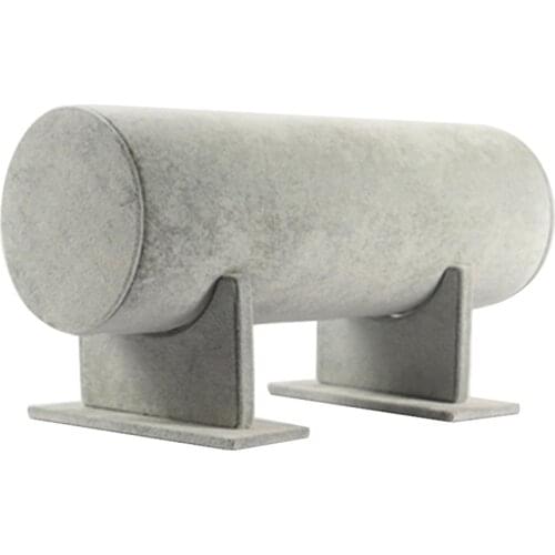 Gray Velvet Headband Hair Band Shop Display Holder Retail Jewelry Stand Rack