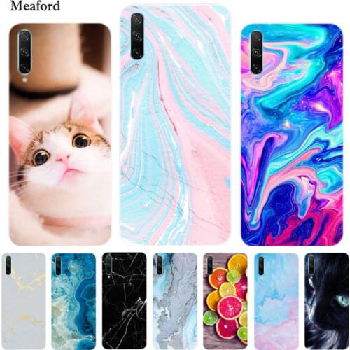 Silicone Case For on Honor 30i Case Marble Cat Soft TPU Back Cover For Huawei Honor 30i Phone Bag Cases Honor 30 i 2020 Bumper