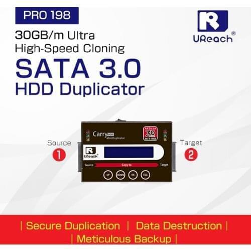 JetMedia PT11 Ultra High Speed HDD/SSD Duplicator SATA/IDE/mSATA Standalone Copier