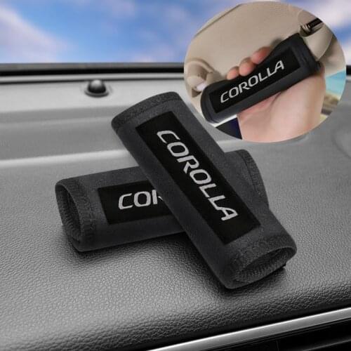 Car roof handle protection cover gloves for Toyota Corolla accessories car styling