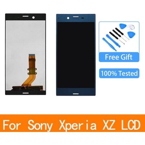 5.2" For SONY Xperia XZ F8331 F8332 LCD Display Touch Screen With Frame Digitizer Replacement For Xperia XZ Original LCD Screen