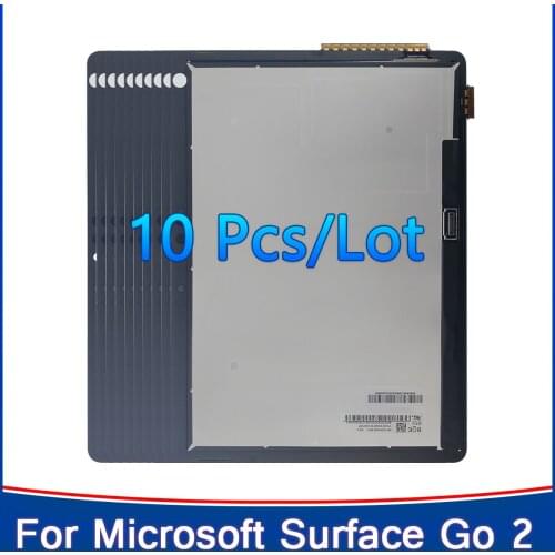 10Piece For Microsoft Surface Go 2 Go2 1901 1926 1927 LCD Display Touch Screen Digitizer Glass Panel Assembly Repair Tablet Part