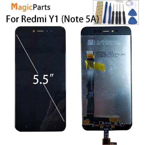 1920*1080 5.5 Inch AAA Quality LCD+Frame For Xiaomi Redmi Note 5A LCD Display Screen For Redmi Note 5A Prime Y1 / Y1 Lite LCD