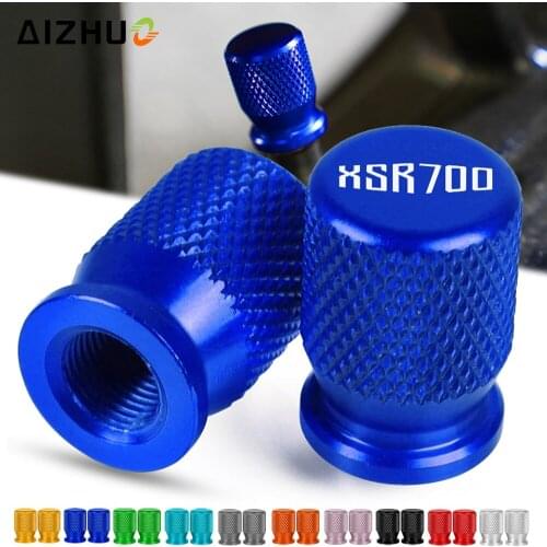 FOR YAMAHA XSR700 XSR 700 ABS All Years 2021 2020 Motorcycle Accessories CNC Vehicle Wheel Tire Valve Stem Caps Covers Universal