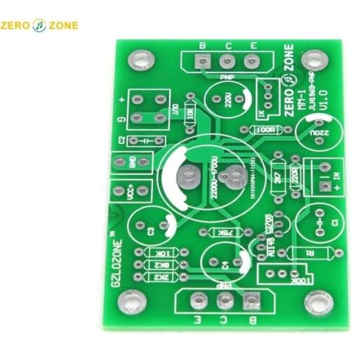 Free ship PNP JLH1969 Single-ended Class A power amplifier bare PCB (2-channel)