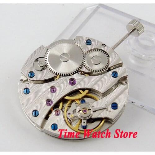 PARNIS watch movement 17 Jewels mechanical Asia 6497 Hand-Winding movement fit for mens watch wrist watch men M12