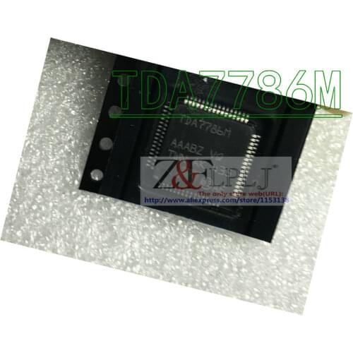 TDA7786 CHIP TDA 7786 / TDA7786M QFP NEW ORIGINAL 1PCS/LOT