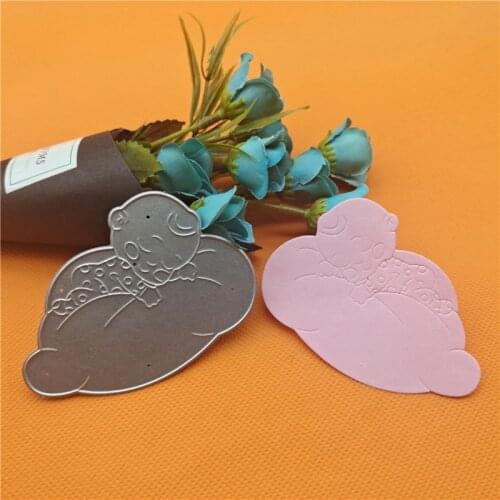 Baby Metal Cutting Dies for Scrapbooking Handmade Tools Mold Cut Stencil New 2021 DIY Card Make Mould Model Craft Decoration