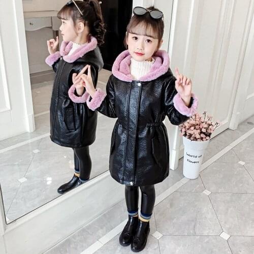 Girls Babys Coat Jacket Outwear 2021 Lovely Thicken Winter Autumn Overcoat Top Zipper Cardigan Childrens Clothing