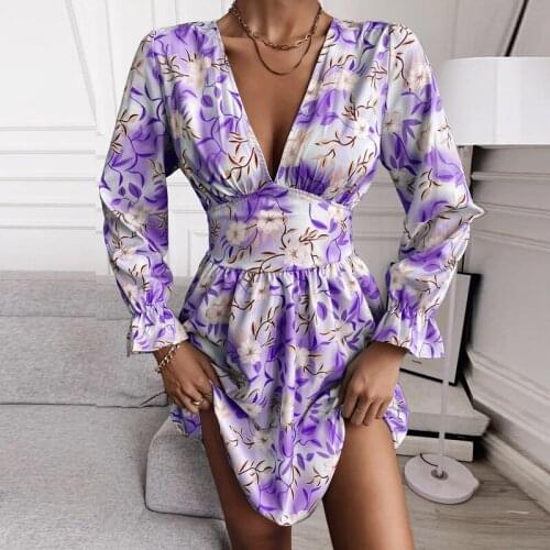 EACHIN Long Sleeve Summer Dresses