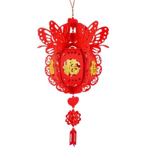 China Fu letters Lantern Chinese New Year Decorations Christmas Decorations For home New Year 2021 New Decor Lantern Home Garden