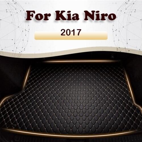 Car trunk mat for KIA Niro 2017(Ultimate Edition)cargo liner carpet interior accessories cover
