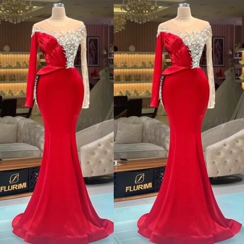 SuperKimJo Real Photo Burgundy Prom Dresses Vestido De Longo Lace Applique Elegant Satin Prom Gown Vestido De Gala