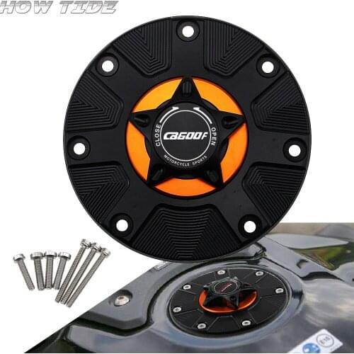 Gas Fuel Tank Cap for Honda CB600F Hornet 2006-2013 2006 2007 2008 2009 2010 2011 2012 2013 Motorcycle Quick Release Cover